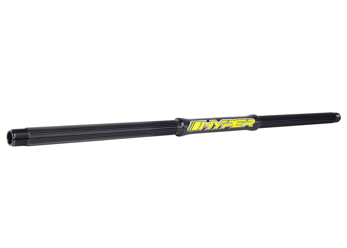 1-3/4" 54" Univ Splined Rear Axle Black w/ Shoulder Spacers