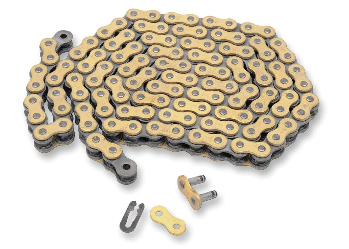 Chain, Regina 520DR 130 Link, Gold, Non O-Ring