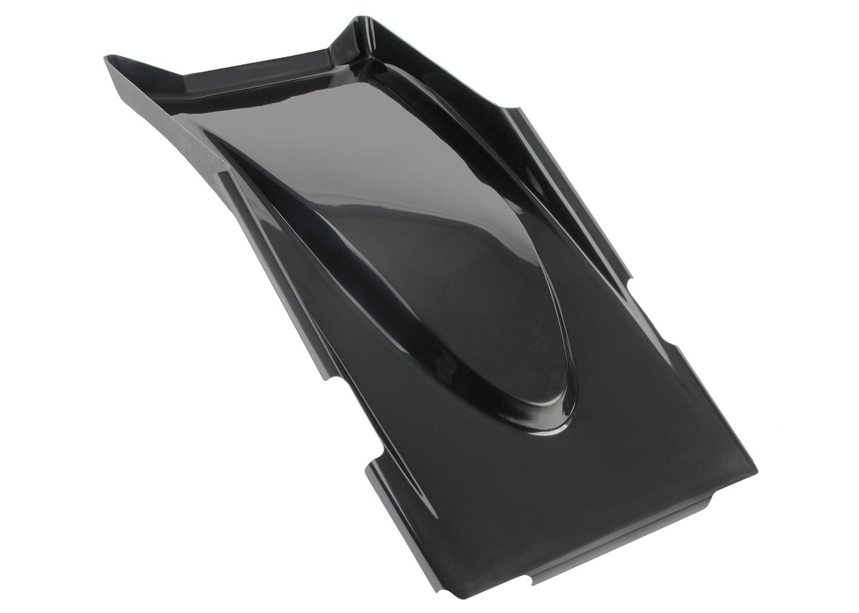 Center Hood Fiberglass Black, Junior Sprint