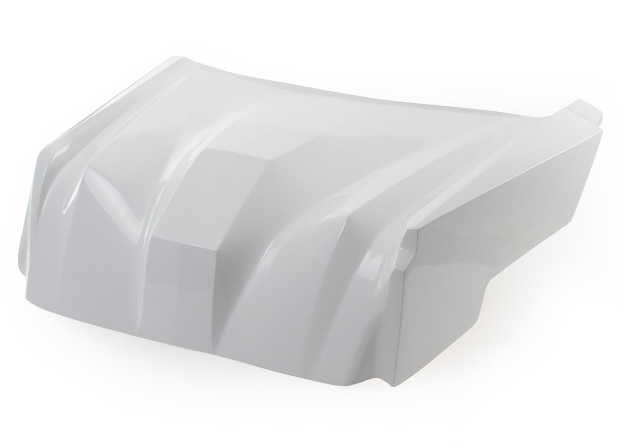 Lazer Upper Center Hood Section, White