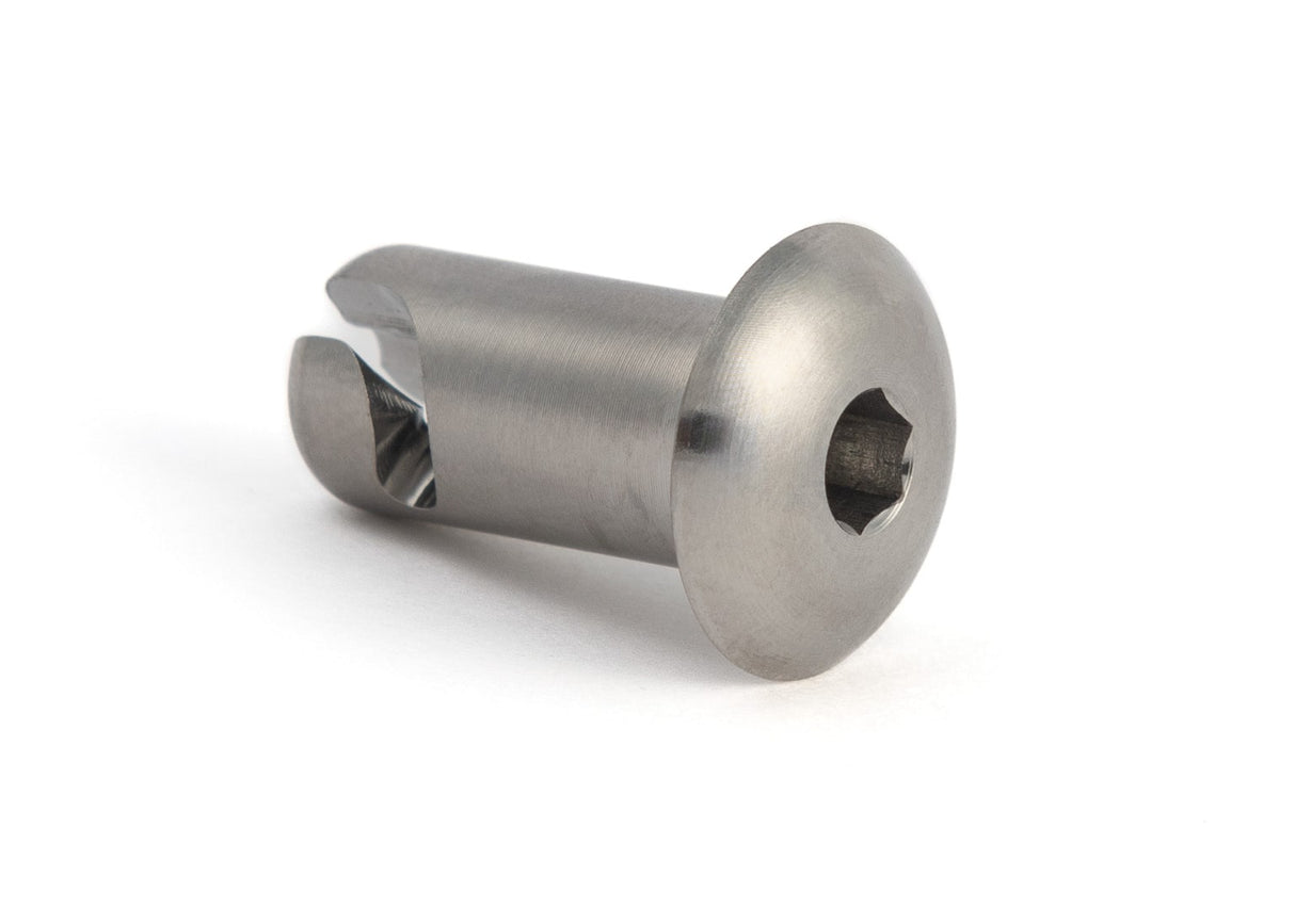 Titanium 7/16" x .650" Hex Turn Panel Fastener
