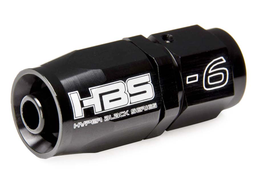 HBS 6AN to 3/8" (-6) Hose Straight