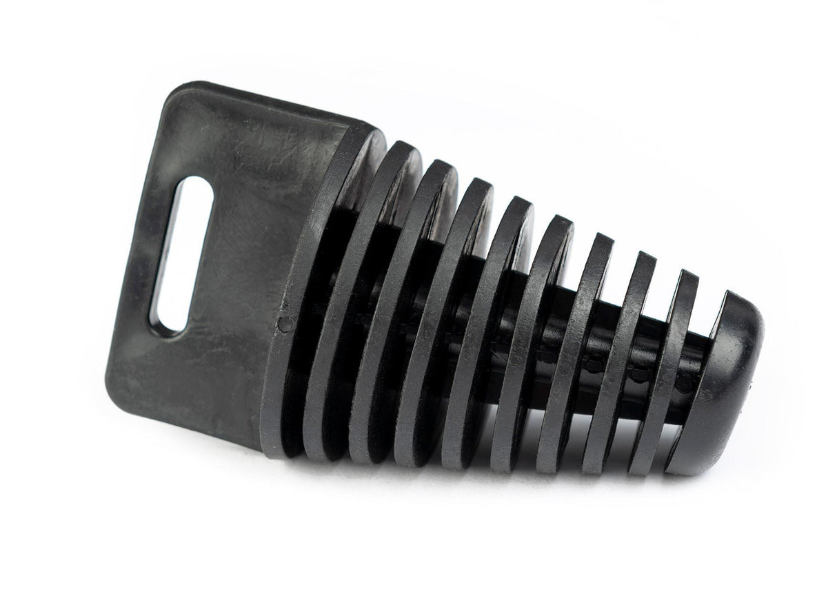 Black Muffler Plug