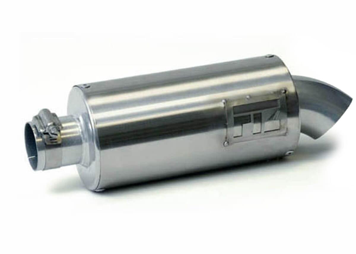 FTZ Silencer 1-3/4" I.D., Ceramic Coated