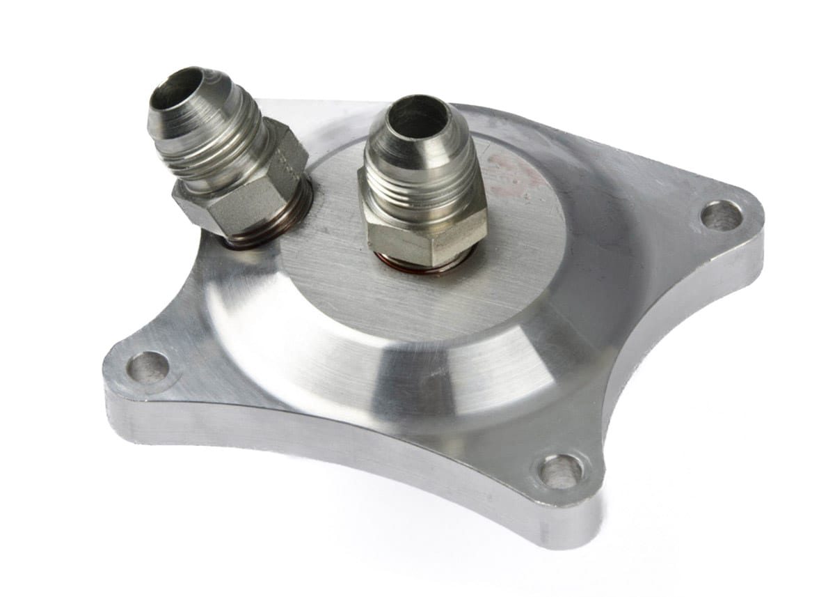 Oil Cooler Adapter for '05-'06 ZX-6R Kawaski