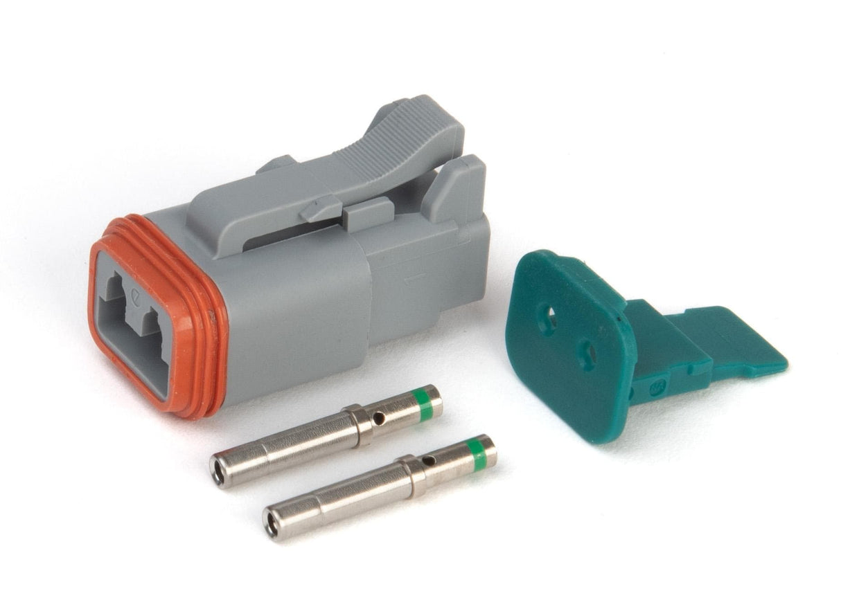 Deutsch Style DT06-2S Kit, Male, 2 Pin