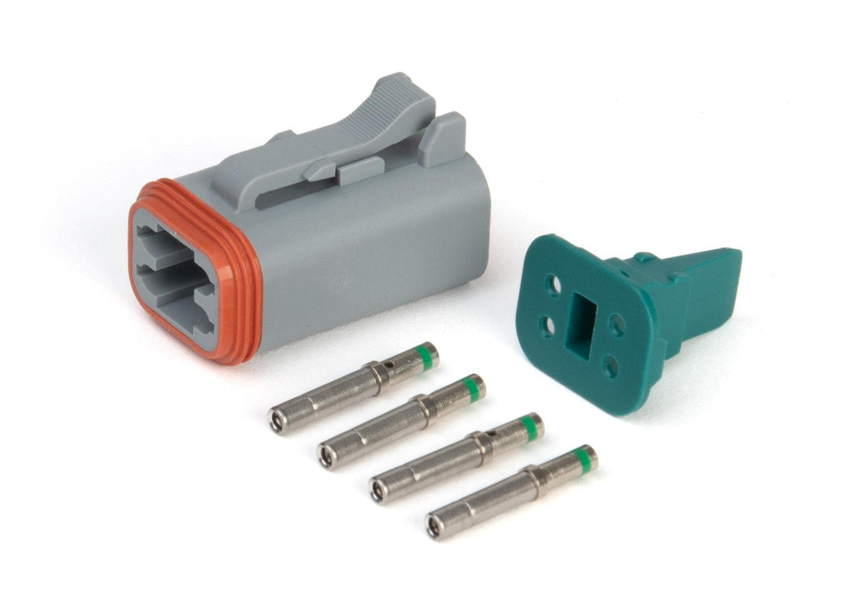 Deutsch Style DT06-4S Kit, Male, 4 Pin