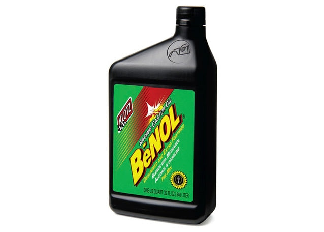 Klotz Benol Racing 2-Stroke Pre-Mix Castor Oil, 32 Oz.
