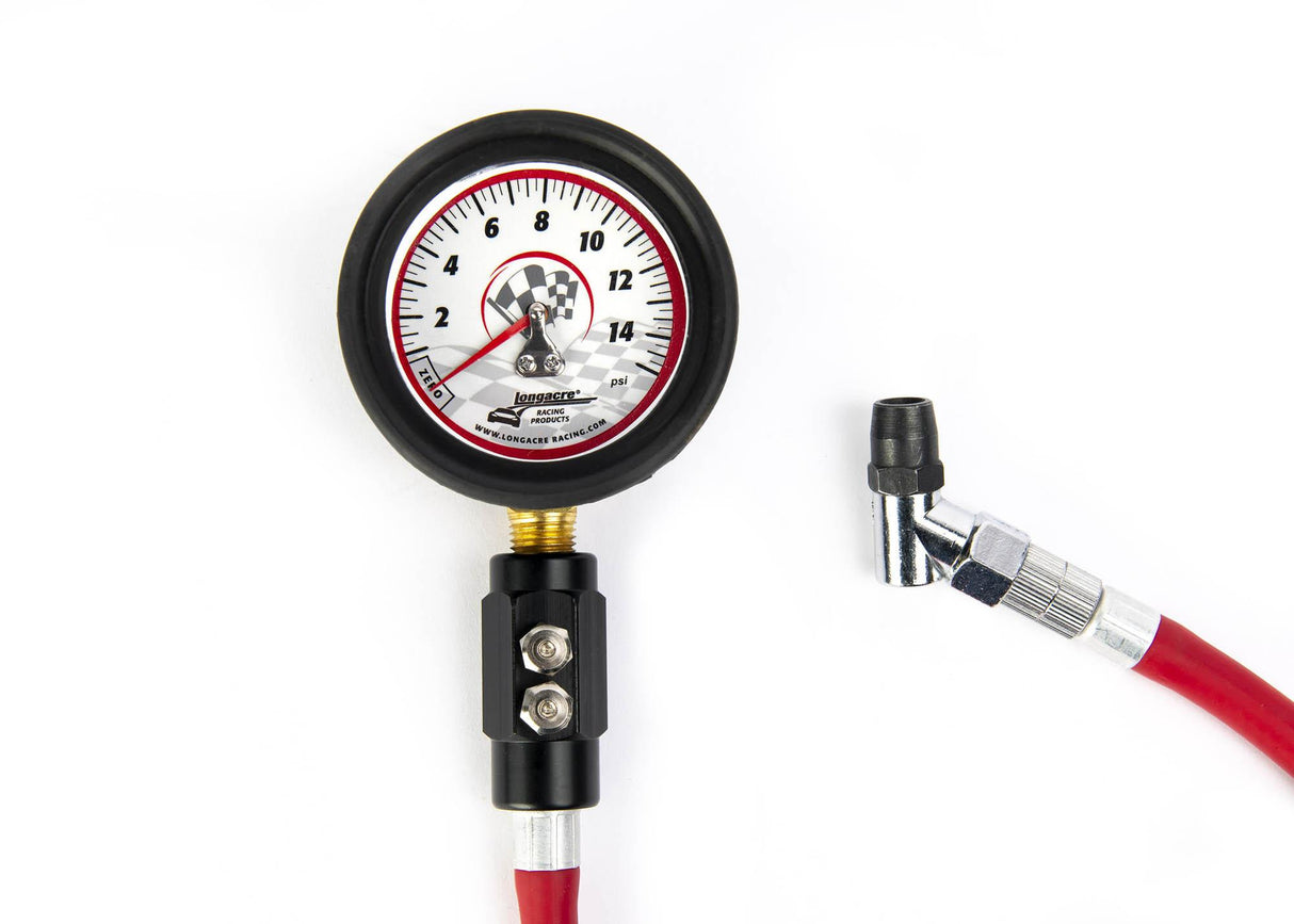 Longacre Tire Pressure Gauge 0-15 PSI