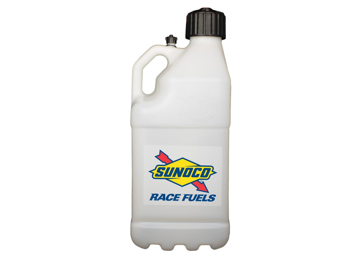 5 Gallon Sunoco Fuel Jug, White