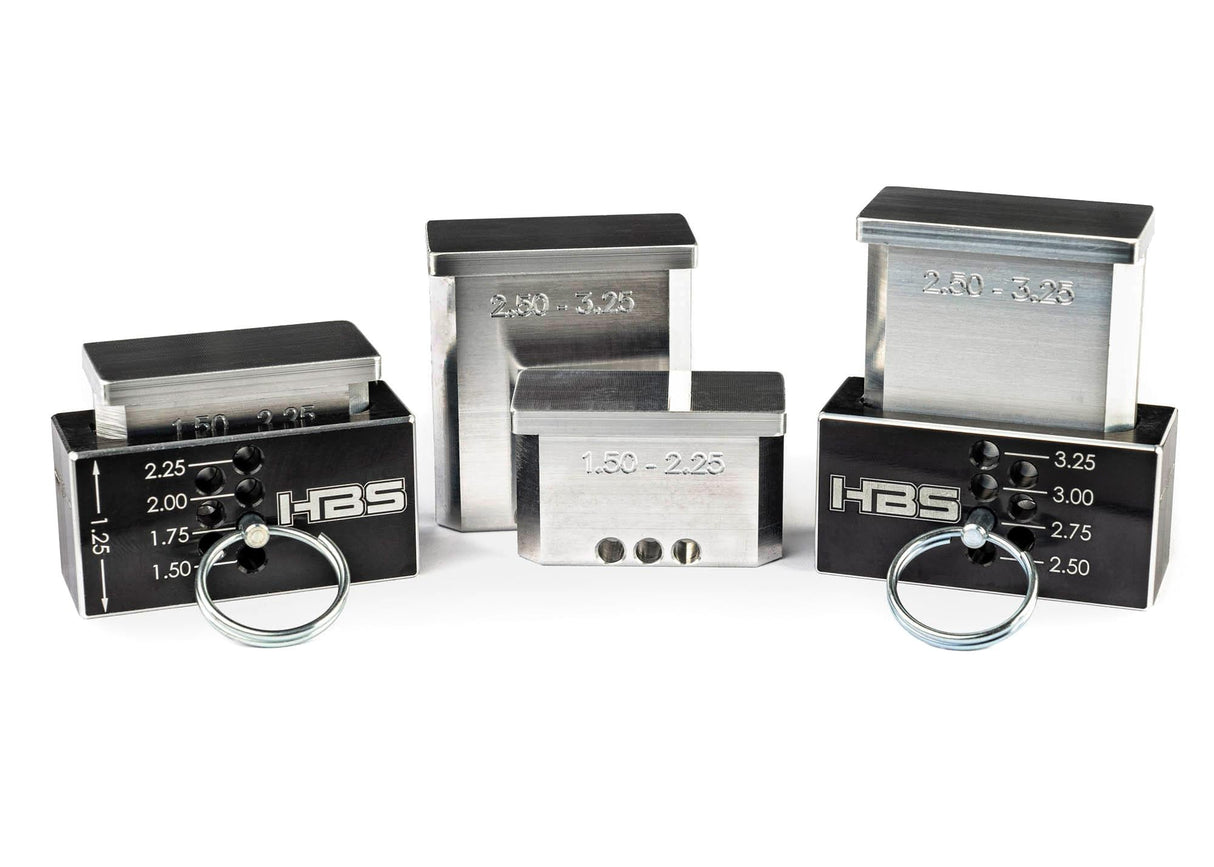 1" to 3-1/4" Adjustable Height Set-Up Blocks, Set for 600/270 Micro Sprint