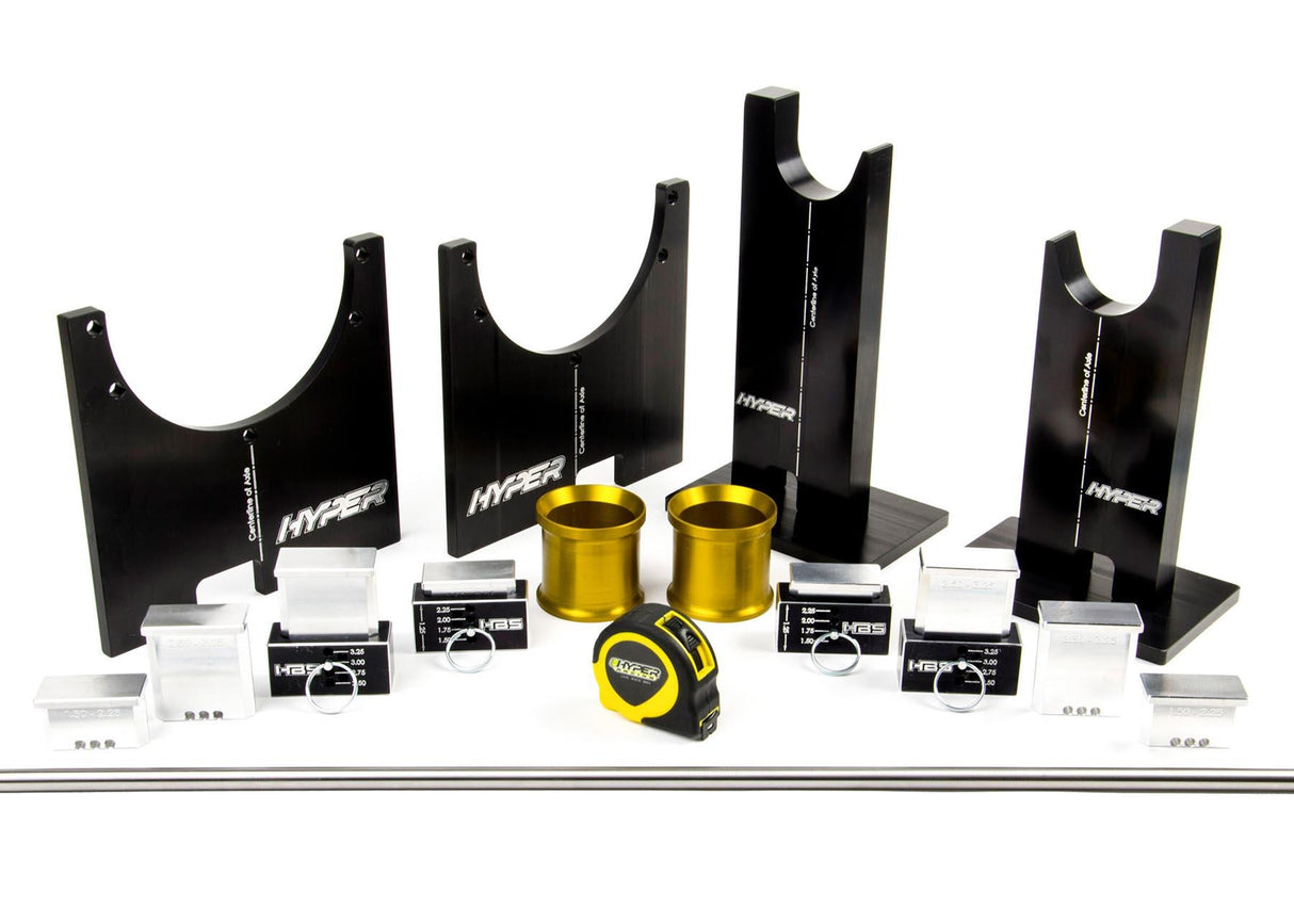 Deluxe Chassis Squaring Kit, 10", 2" Axle