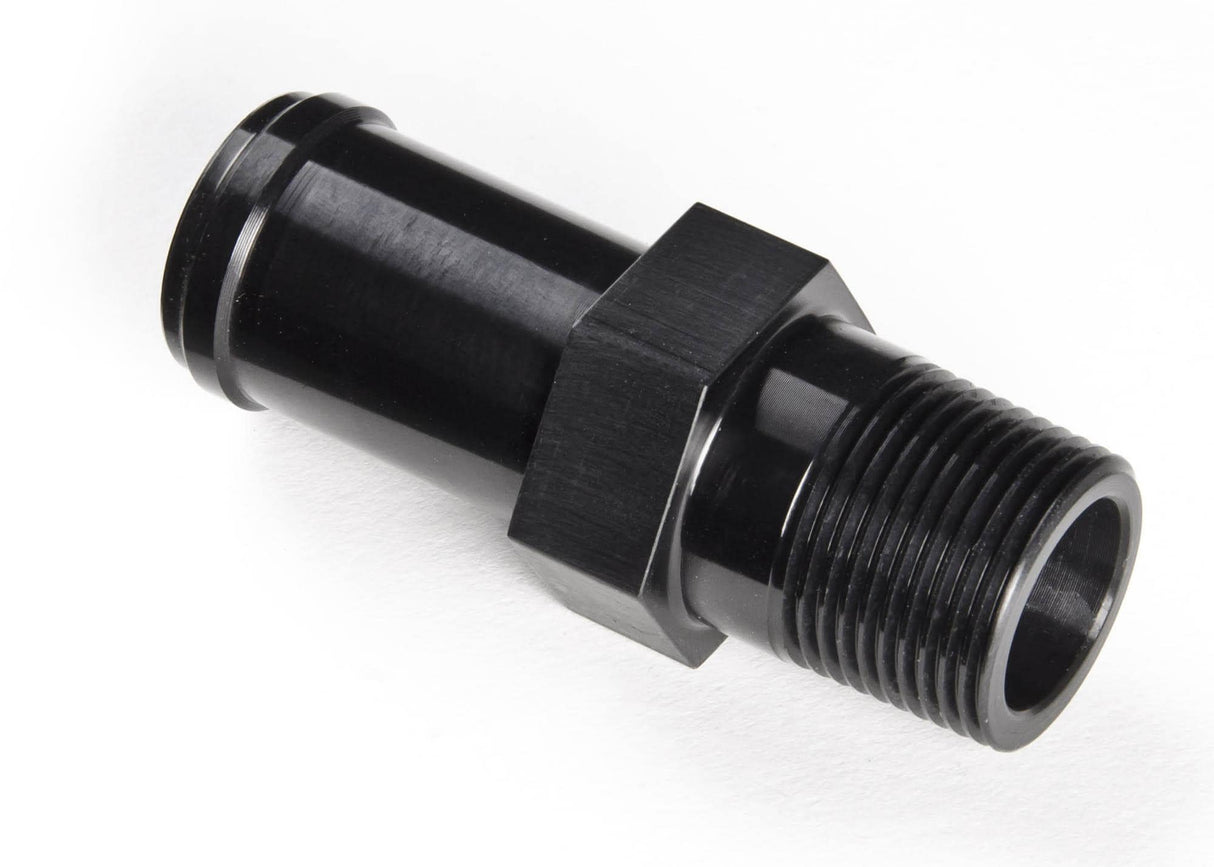 Radiator Fitting 3/4" NPT to 1" Barbed Straight