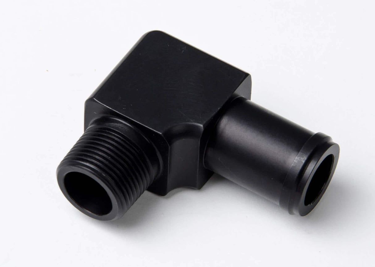 Radiator Fitting 3/4" NPT to 1" Barbed Elbow