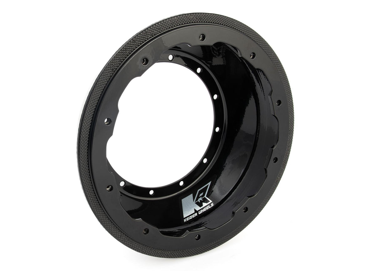 Keizer Black 10x4 Forged Wheel Half Ring Mount Only