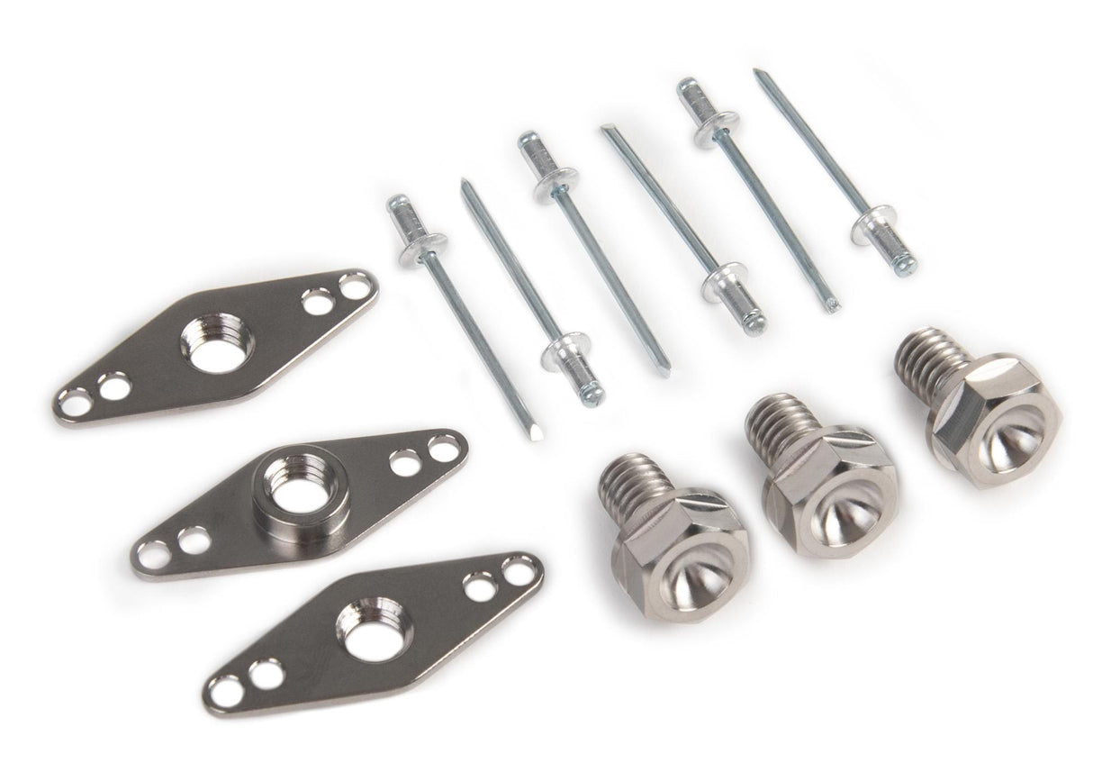 Conversion Kit Titanium, 3-Bolt Mud Cover