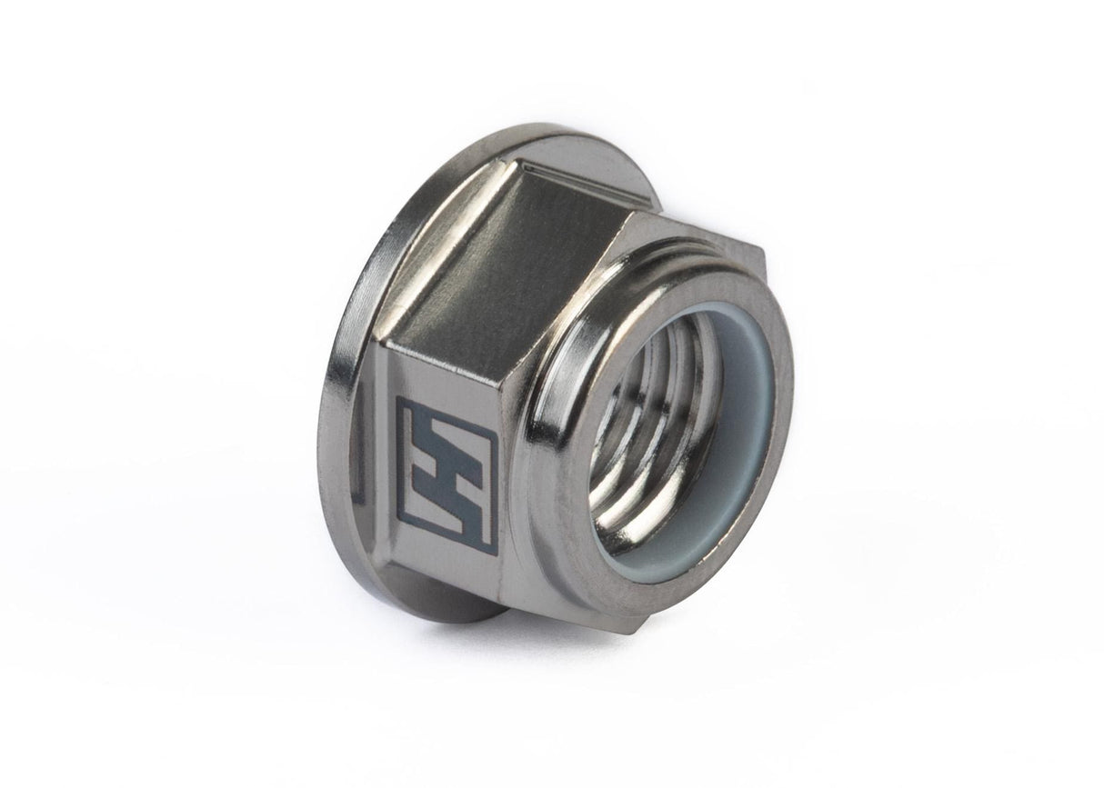 7/16-20 Nylock Titanium Flanged Nut