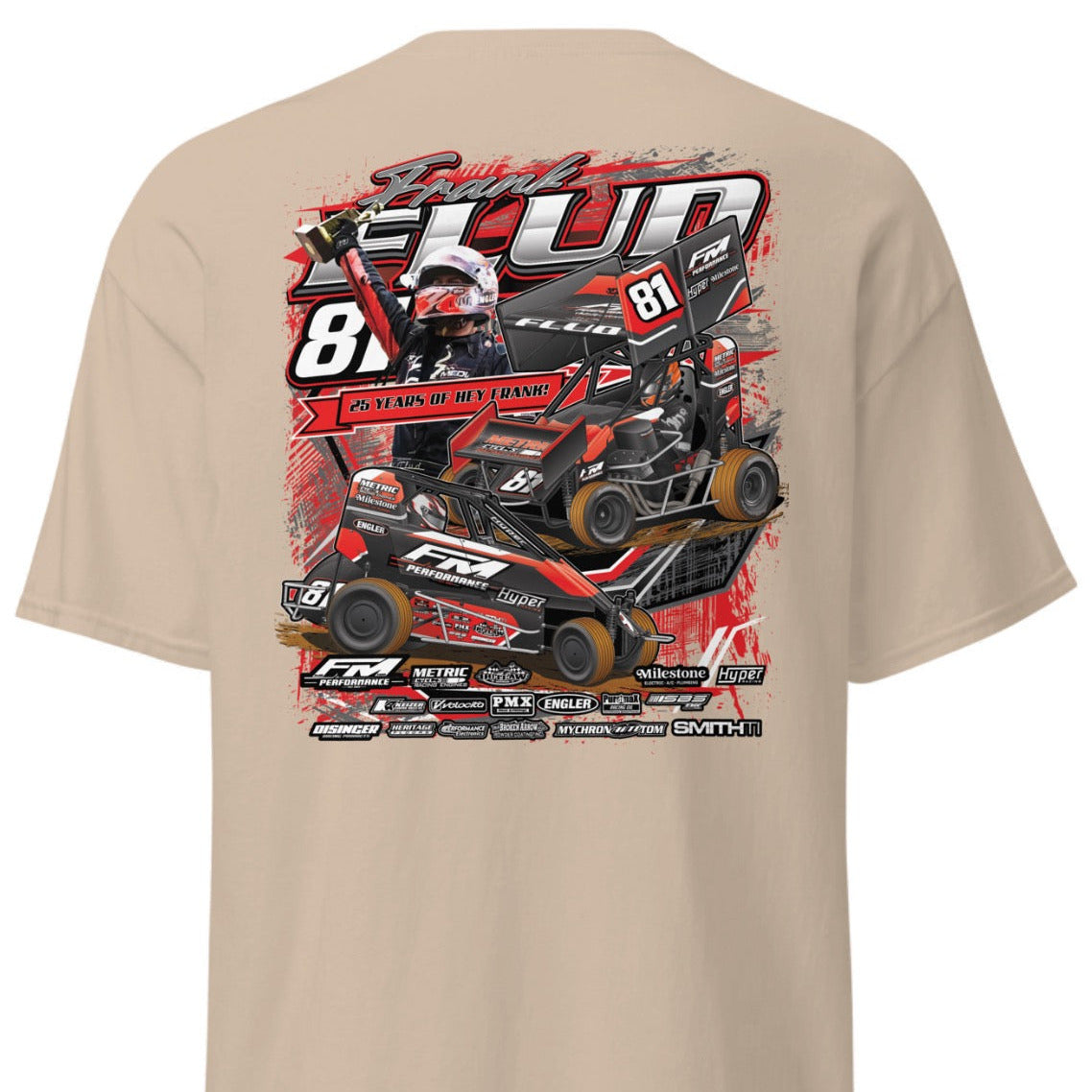 Frank Flud Racing T- Shirt