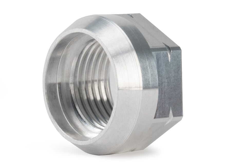 Axle Nut, 1-1/2" Axle, 1-3/4" Hex, Left Hand Thread, Junior Sprint