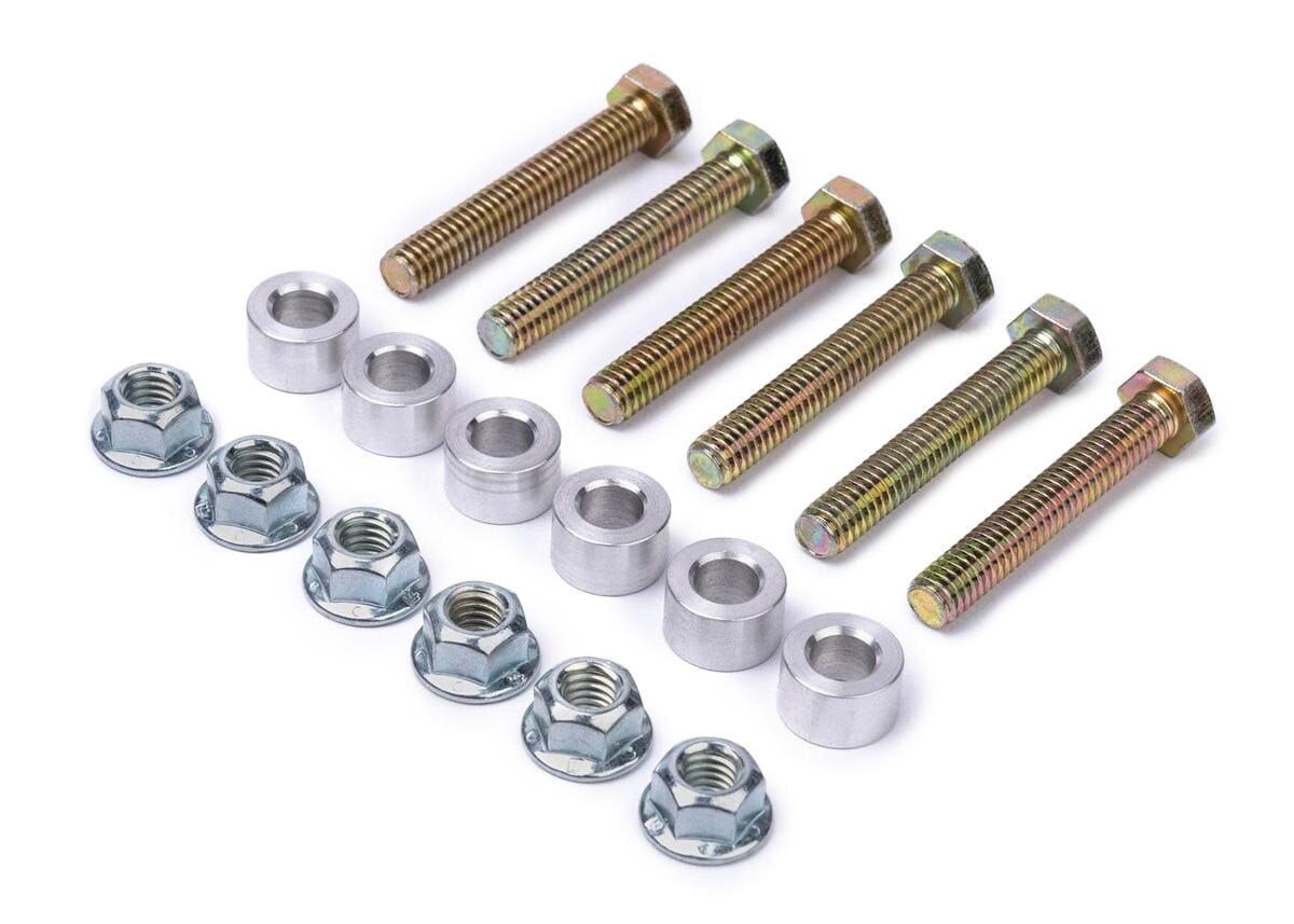 Sprocket Bolt Kit Chain Guide 5/16", Spacers and Flange Nuts