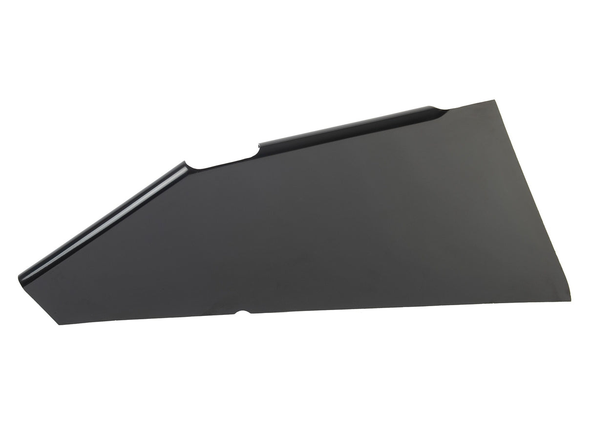 Left Side Hood Fiberglass Black, Junior Sprint