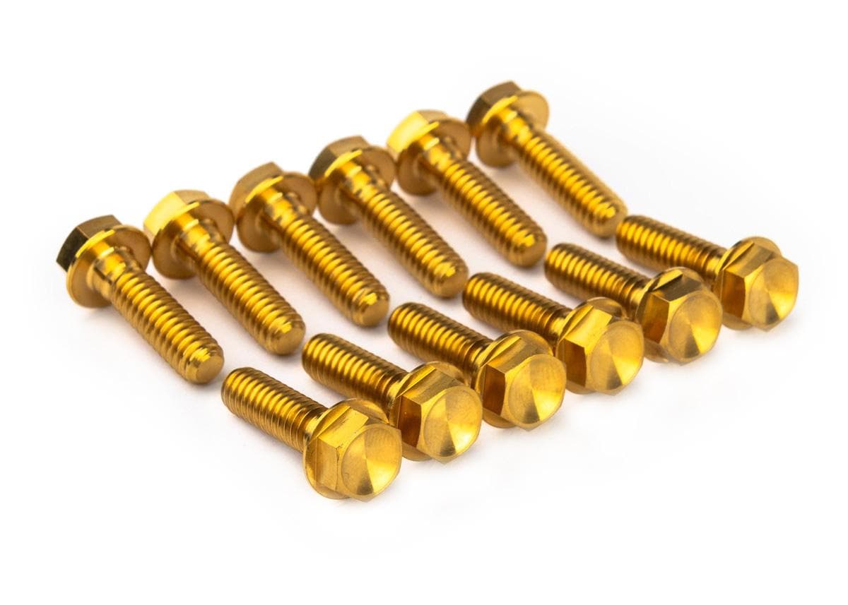 HBS Rear Wheel Center Bolt Kit Titanium