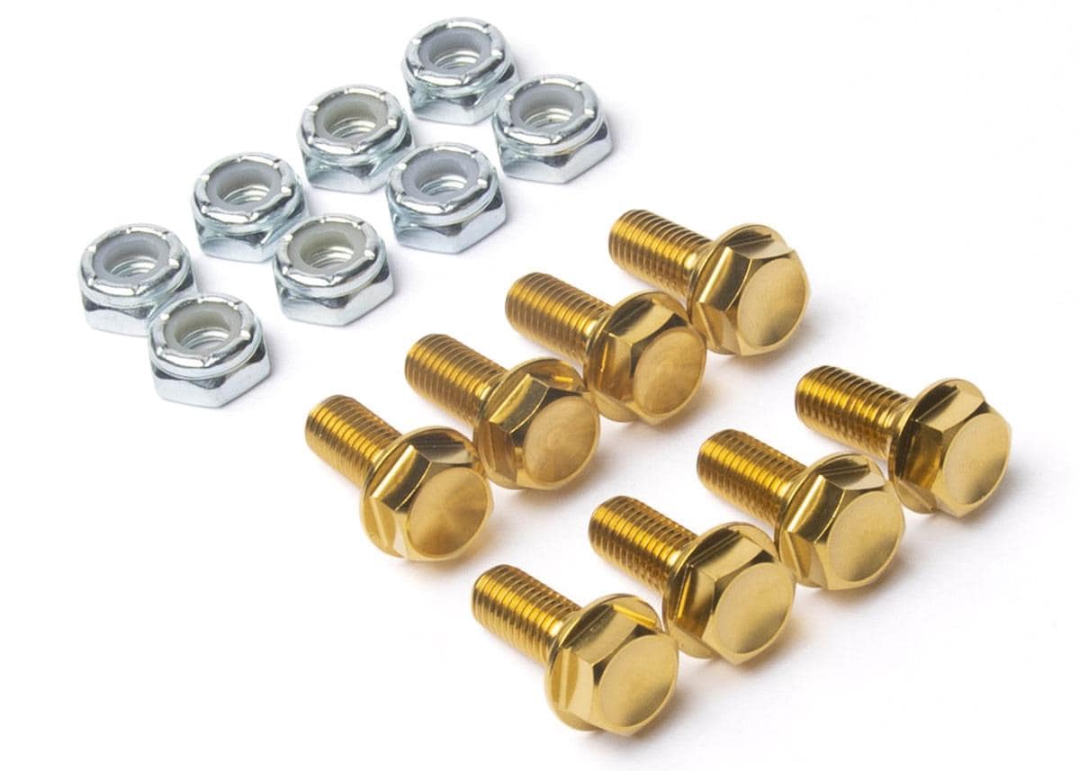 Front Wheel Center Bolt Kit Titanium