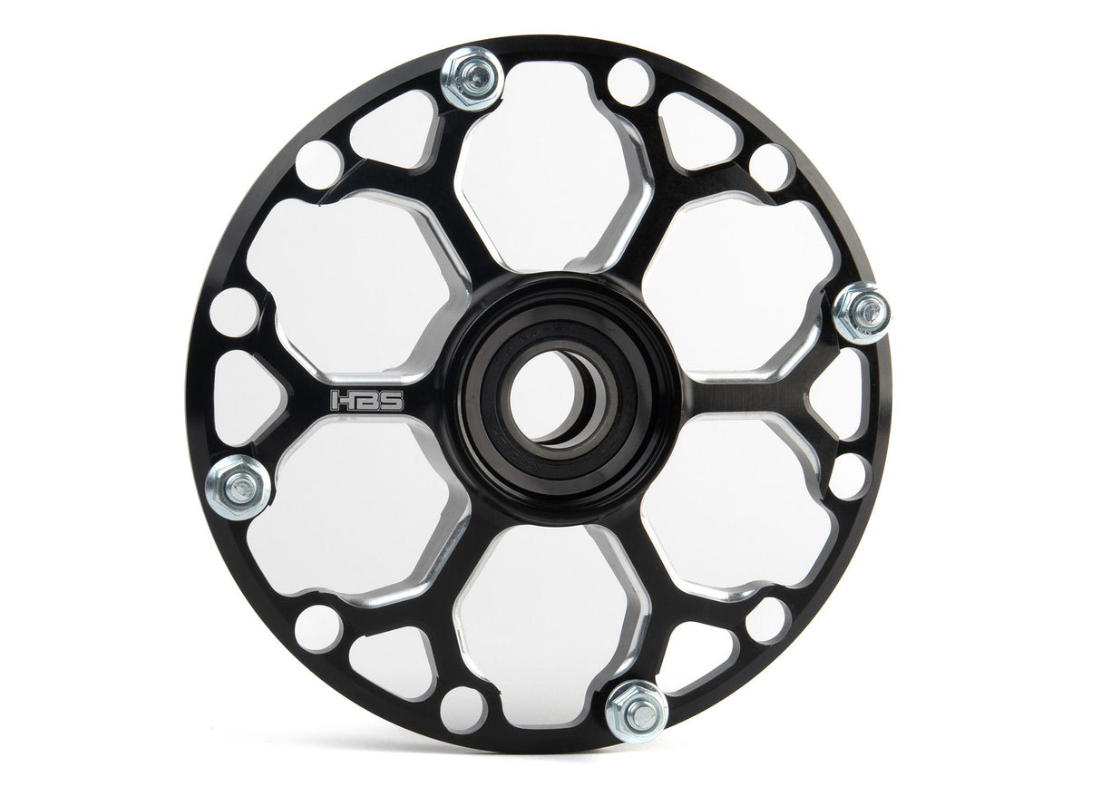 HBS Wheel Center Front w/ Brake Mounts and M2 NON Tapered Bearings