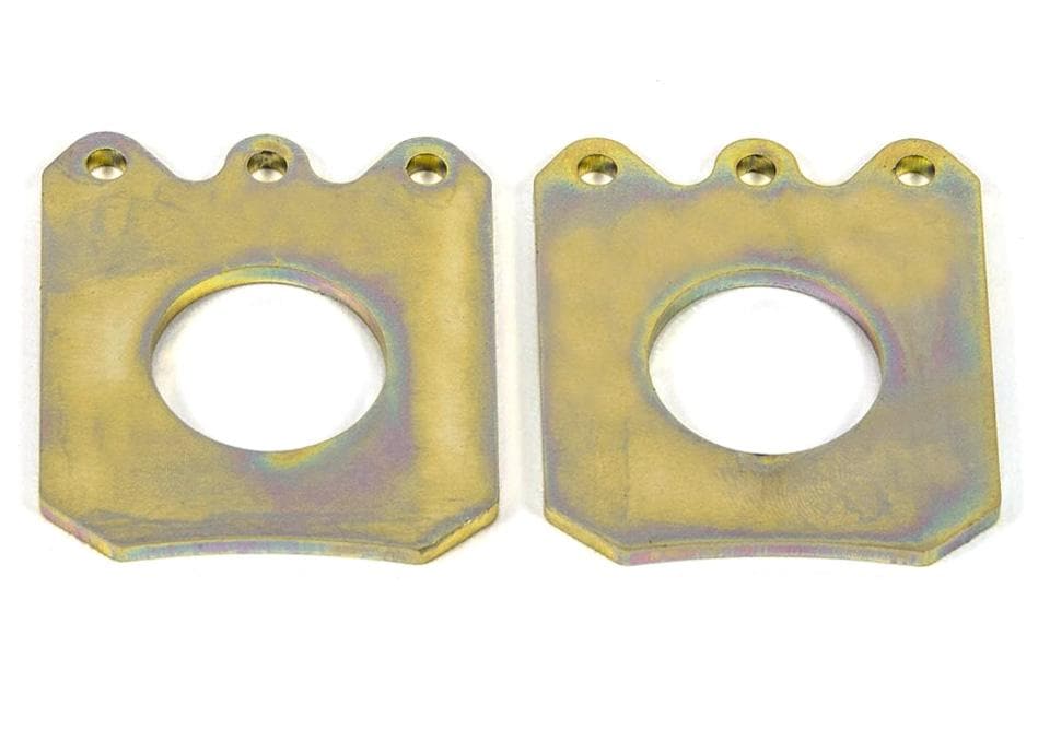 Brake Pad Spacer for Dynalite Single II, Thick, Plated Steel, Pair