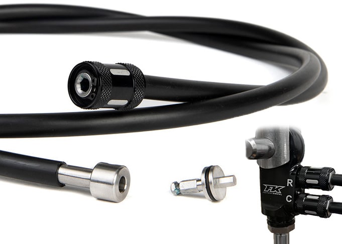 Factory Kahne Remote Quick Disconnect Adjuster Cable, 5 Feet