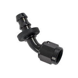 45 Black PushLoc Hose End