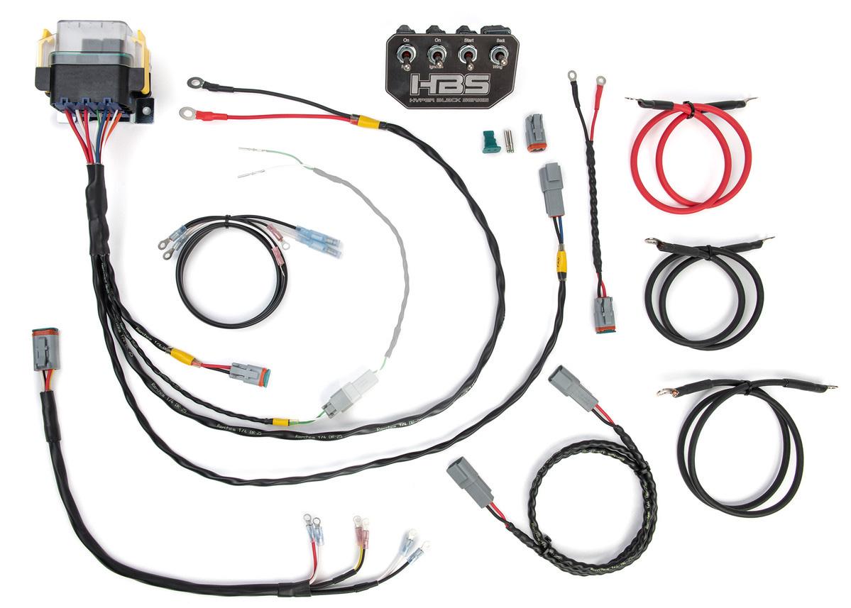 Raychem Chassis Harness Kit, 4 Switch, Complete
