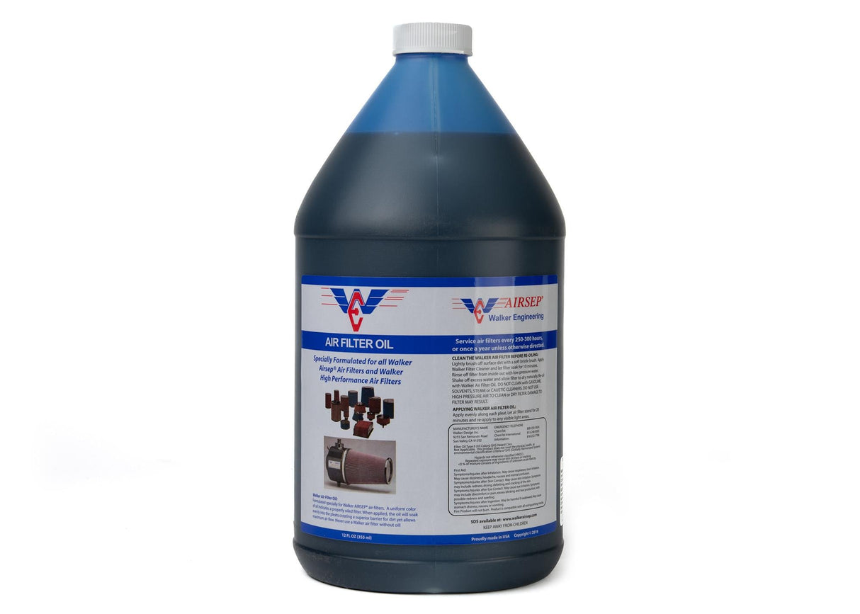 Walker Blue Air Filter Oil, 1 Gallon