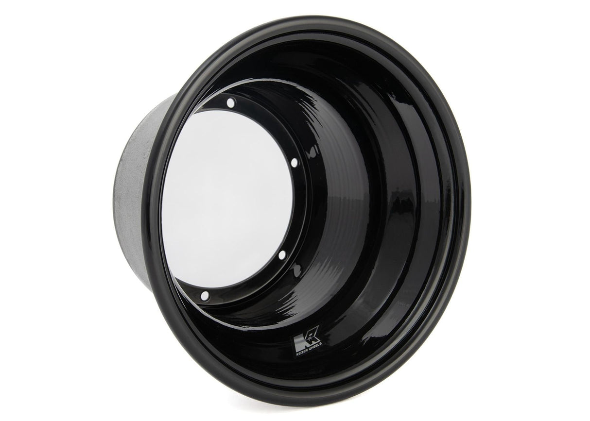 Keizer 8" x 6" Non-Bead Lock Wheel Half, Black