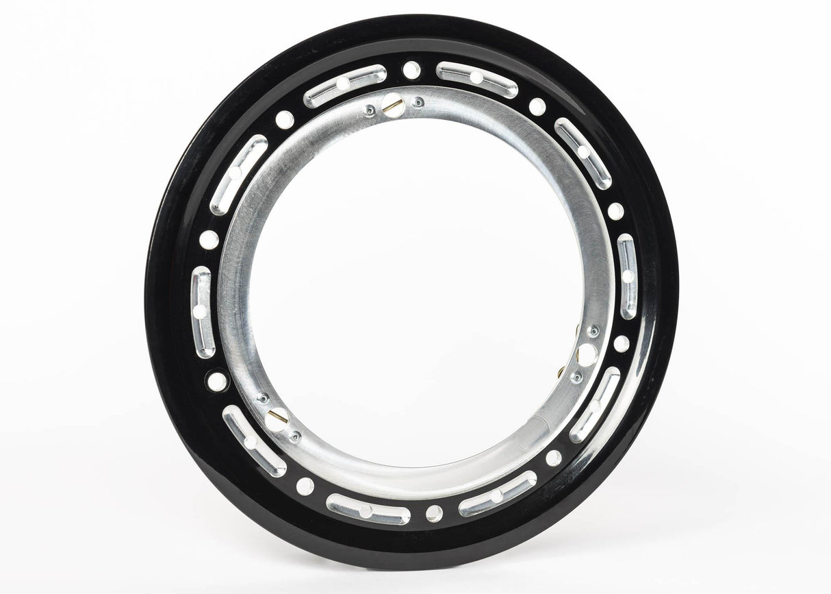 Keizer Black 10" Mud Cover Bead Lock Ring with Tabs