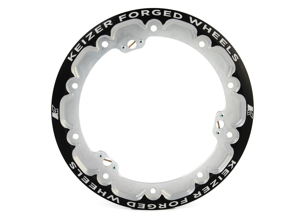 Keizer Forged 10" Mud Cover Bead Lock Ring with Tabs
