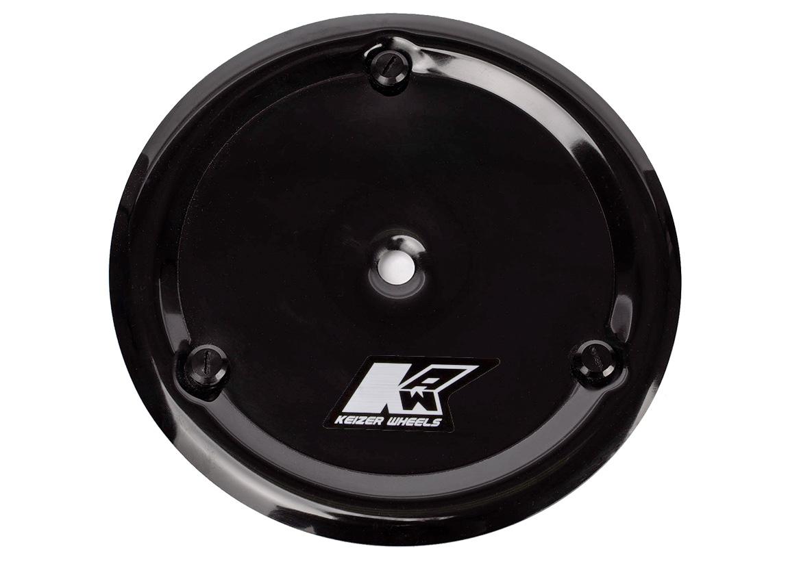Keizer 10" Mud Cover Plate, Black