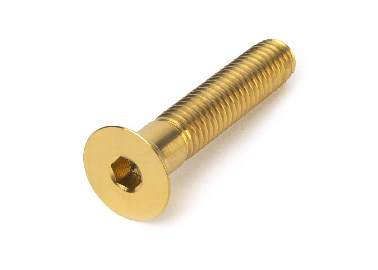 3/8-16 x 2 FHCS Ti Titanium