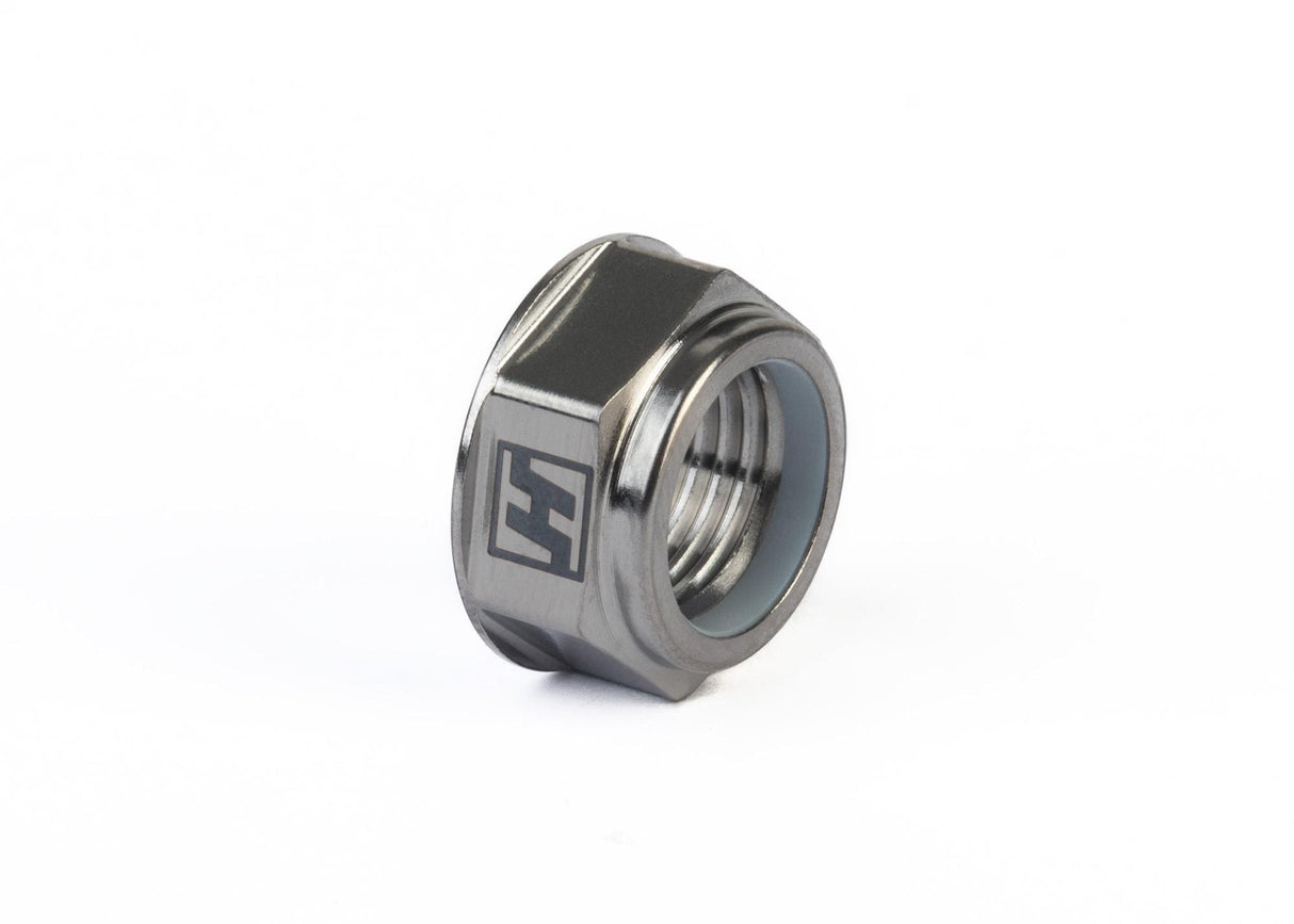 1/2-20 Nylock Titanium Flanged Nut