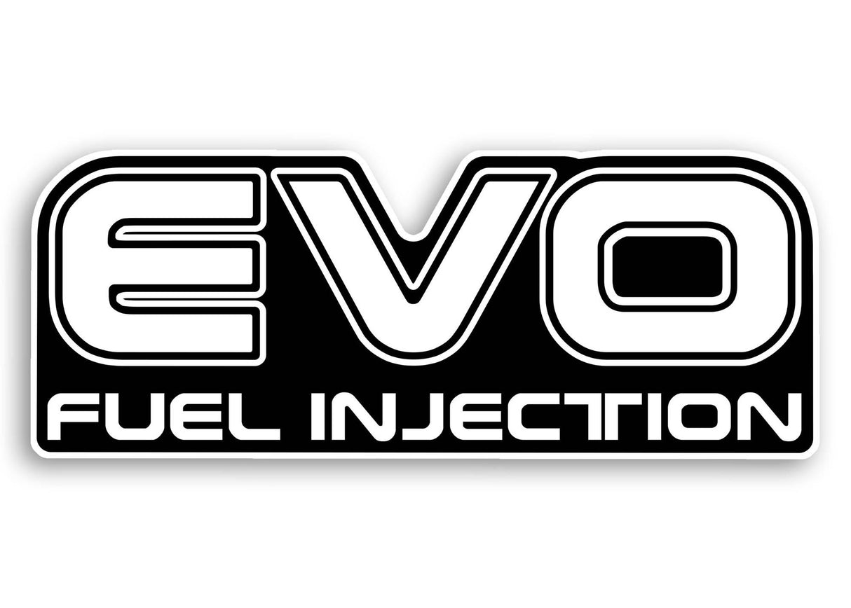 EVO Fuel Injection 20" Decal