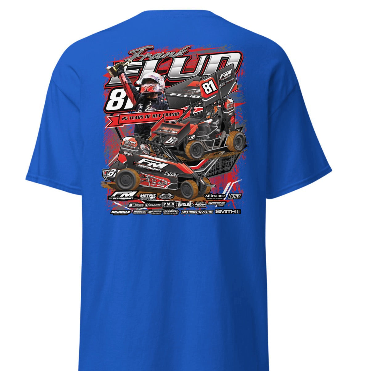 Frank Flud Racing T- Shirt